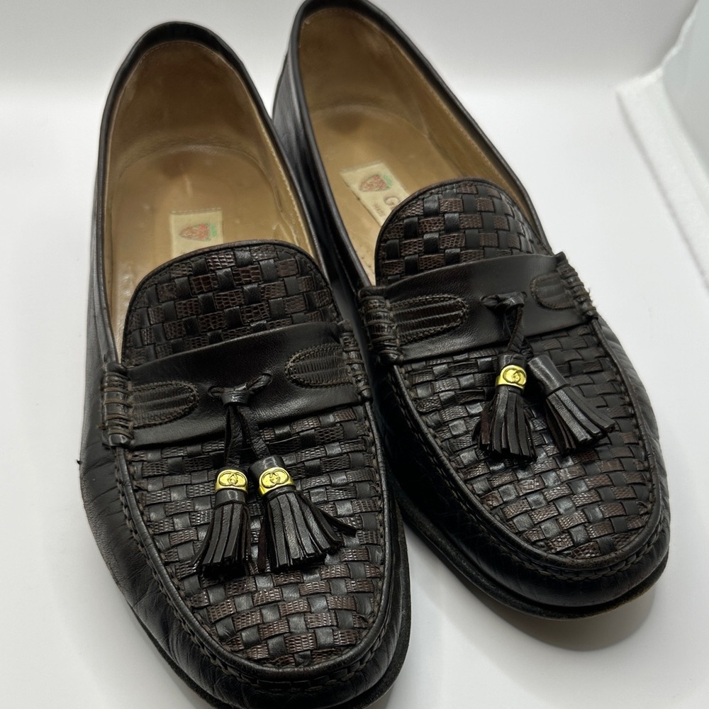 Mens Classic Gucci Tassel Loafers